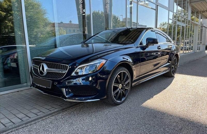 Blau Gebraucht 2017 Mercedes CLS500 Coupé | 33.500 € (Superpreis) - Bild 1/4