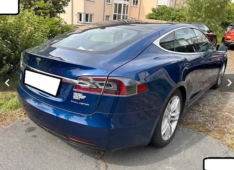Gebraucht Tesla Model S Performance 413 kW (562 PS) 2021 Blau Kleinwagen