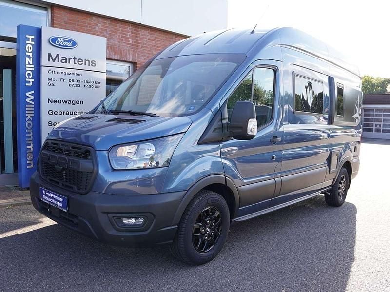Gebraucht Ford Transit Nugget 131 PS (96 kW) 2021 Chroma blau Van / Kleinbus