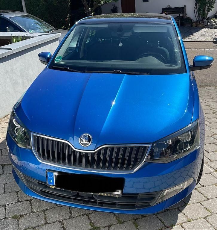 Gebraucht Skoda Fabia Style 110 PS (80 kW) 2015 Blau Kleinwagen