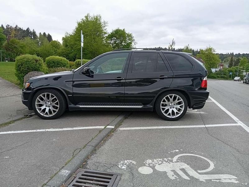 Schwarz Gebraucht 2001 BMW X5 Sport Line SUV | 10.999 € - Bild 1/4