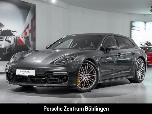 Grau Gebraucht 2018 Porsche Panamera Turbo S Sport Turismo Limousine | 84.880 € (Fairer Preis) - Bild 1/4