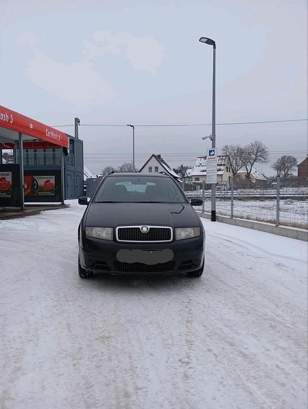 Gebraucht Skoda Fabia 74 PS (54 kW) 2007 Schwarz Limousine