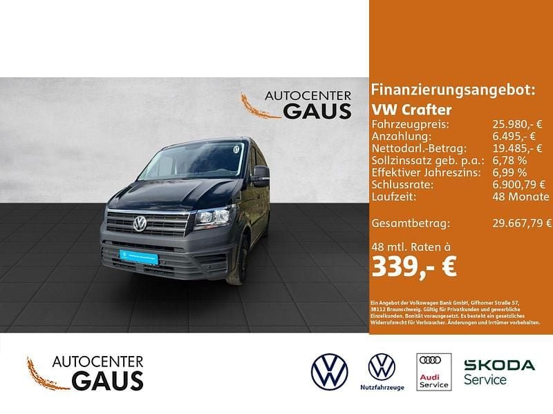 Gebraucht VW Crafter 102 PS (75 kW) 2022 Schwarz Van
