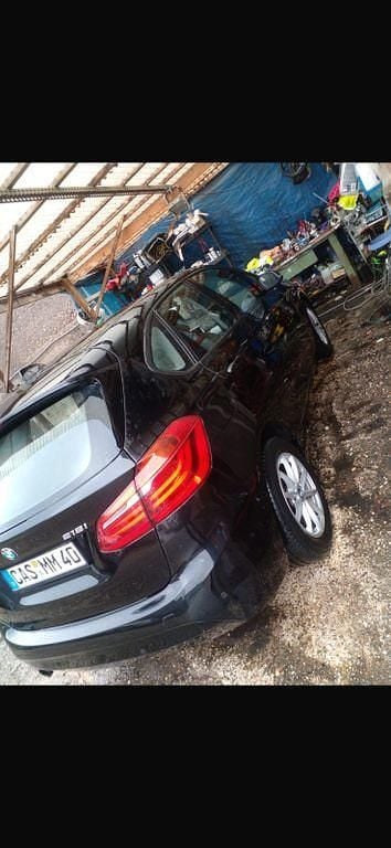 Gebraucht BMW 218 Active Tourer Luxury Line 136 PS (100 kW) 2018 Schwarz Van / Kleinbus