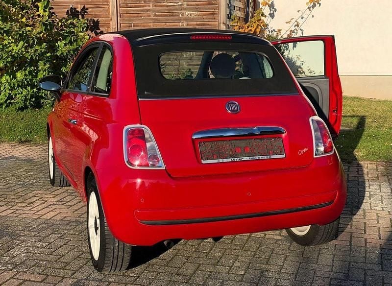 Gebraucht Fiat 500 86 PS (63 kW) 2013 Rot Kleinwagen