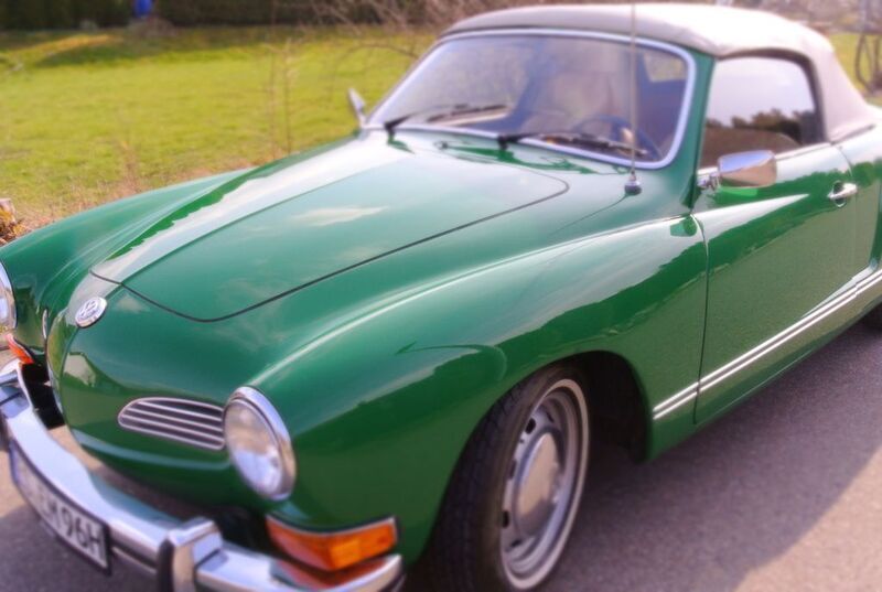 Grün Gebraucht 1974 VW Karmann Ghia Karmann Coupé | 23.550 € - Bild 1/4
