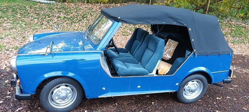 Blau Gebraucht 1964 Trabant 601 Cabrio | 10.000 € - Bild 1/4