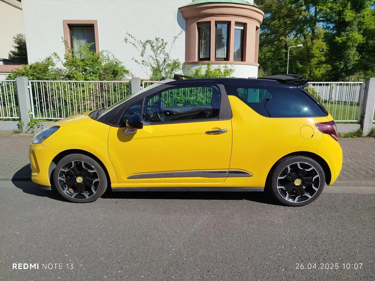 Gebraucht Citroën DS3 Cabriolet 156 PS (114 kW) 2014 Gelb Cabrio