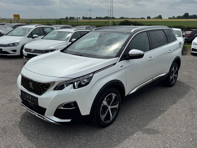 Weiß Gebraucht 2018 Peugeot 5008 GT-line Van / Kleinbus | 21.900 € (Fairer Preis) - Bild 1/4