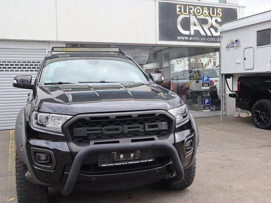 Obsidianschwarz metallicmetallic Gebraucht 2021 Ford Ranger Wildtrack Abholung | 35.990 € (Fairer Preis) - Bild 1/4