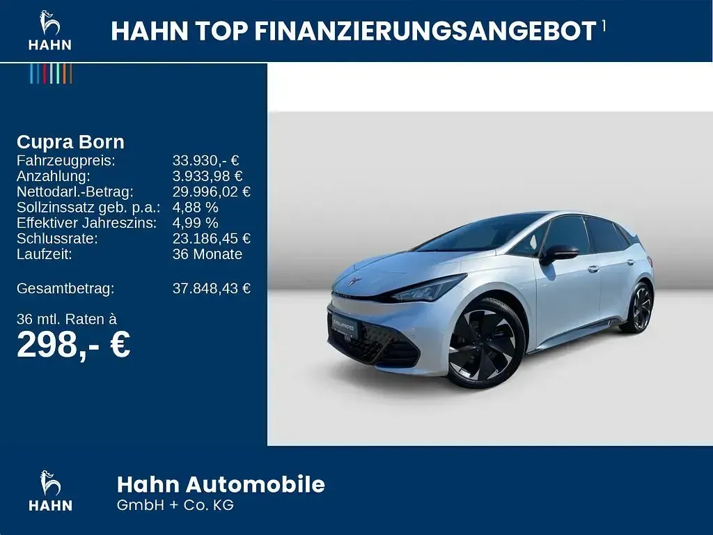 Gebraucht Cupra Born 169 kW (231 PS) 2025 Geysirsilber Kleinwagen