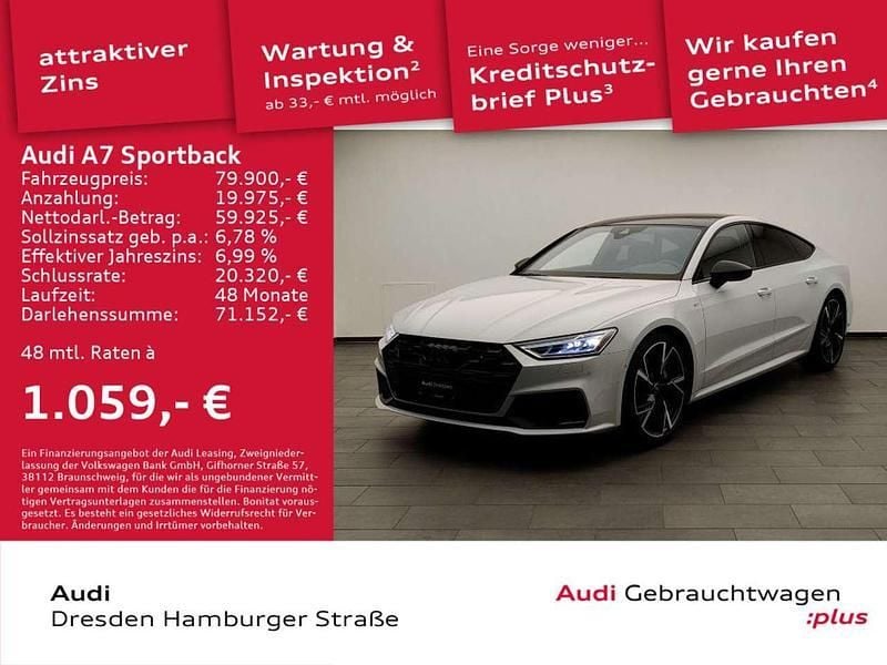 Suzukagrau metallic Neu 2025 Audi A7 Kleinwagen | 79.900 € (Superpreis) - Bild 1/2