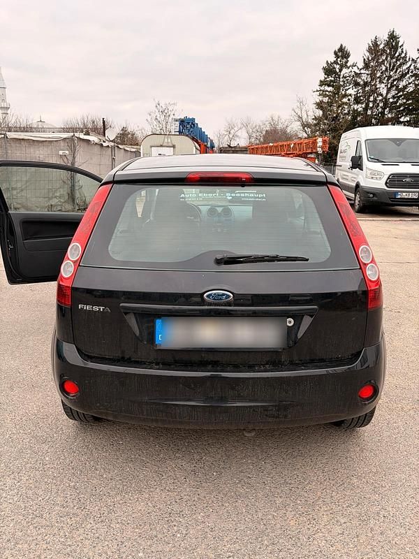 Gebraucht Ford Fiesta 80 PS (58 kW) 2008 Schwarz Kleinwagen