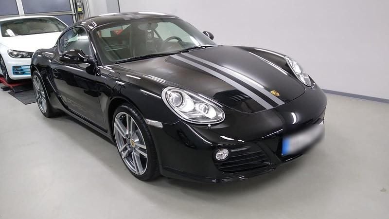 Schwarz Gebraucht 2010 Porsche Cayman S Coupé | 49.872 € (Teuer) - Bild 1/4