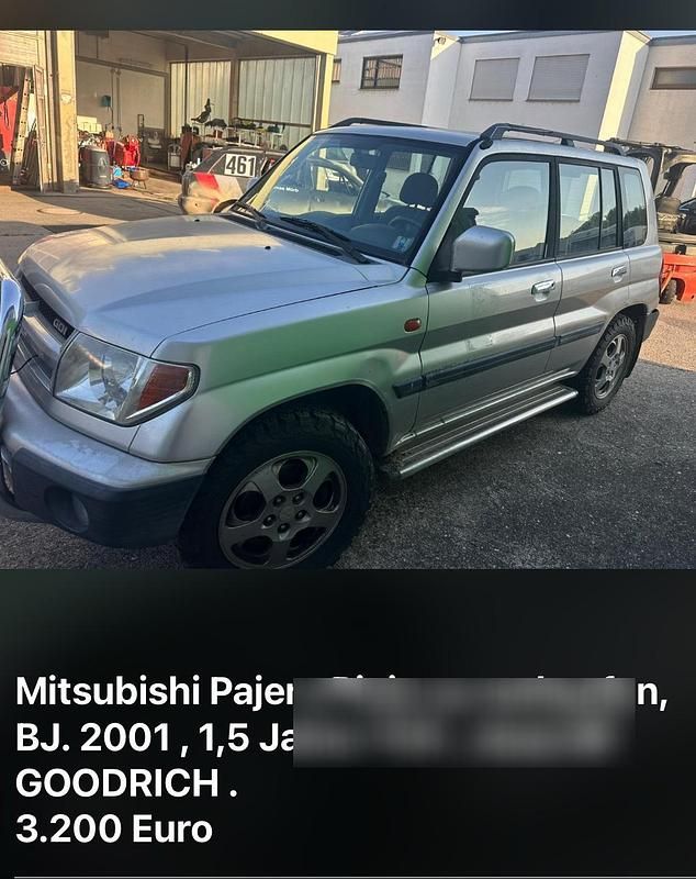Silber Gebraucht 2001 Mitsubishi Pajero SUV | 3.200 € - Bild 1/4