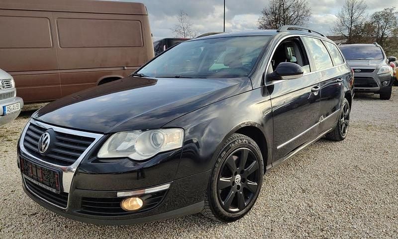 Schwarz Gebraucht 2008 VW Passat Comfortline Kombi | 1.900 € (Superpreis) - Bild 1/4
