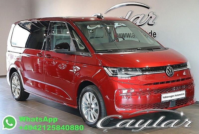 Second-hand VW Multivan 204 CP (150 kW) 2023 Roșu Monovolum