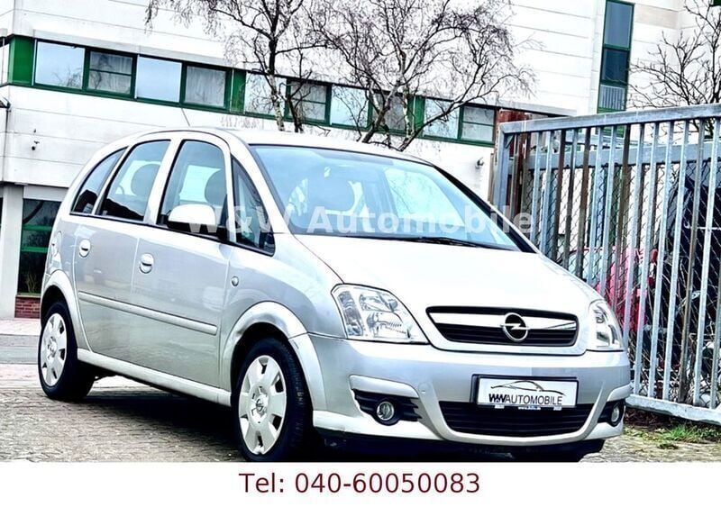 Silber Gebraucht 2008 Opel Meriva Eco Van / Kleinbus | 3.750 € (Fairer Preis) - Bild 1/4