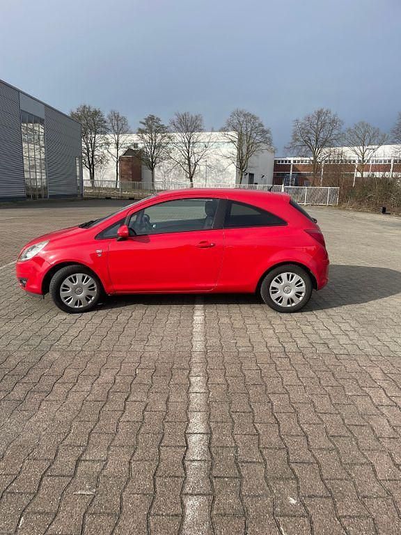 Gebraucht Opel Corsa Eco 69 PS (50 kW) 2010 Rot Kleinwagen