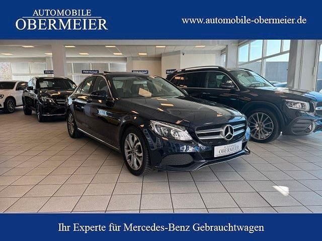 Gebraucht Mercedes C200 Avantgarde 184 PS (135 kW) 2017 Blau Limousine
