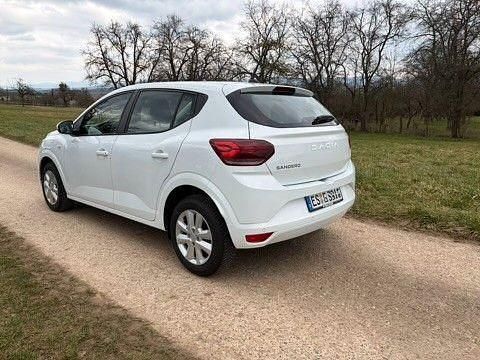 Gebraucht Dacia Sandero Expression 91 PS (66 kW) 2024 Weiß Limousine