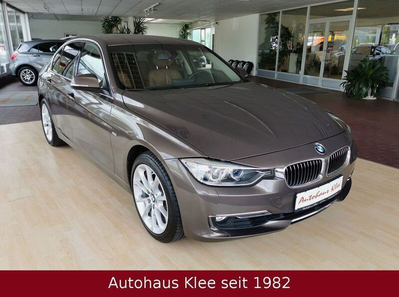 Braun Gebraucht 2013 BMW 328 Luxury Line Limousine | 15.850 € (Fairer Preis) - Bild 1/4
