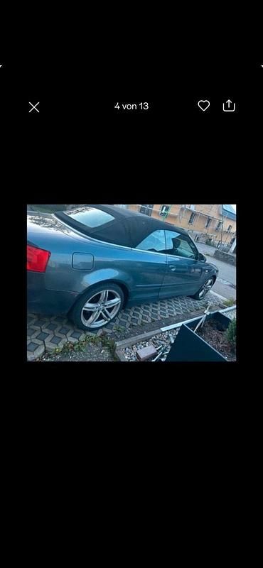 Gebraucht Audi A4 Cabriolet S-Line 220 PS (161 kW) 2003 Grau Cabrio