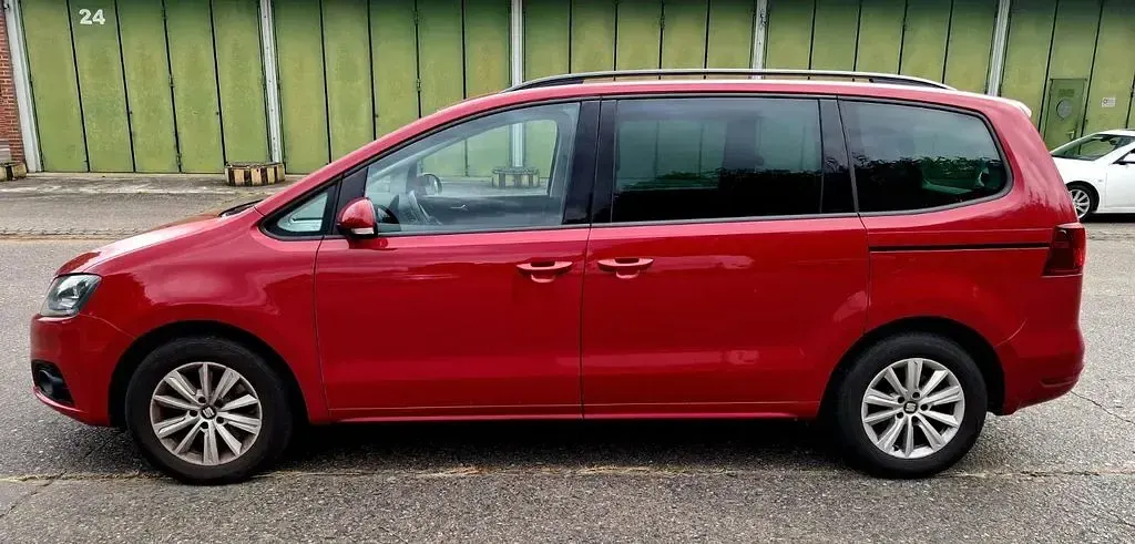 Gebraucht Seat Alhambra Style 150 PS (110 kW) 2017 Rot Van / Kleinbus