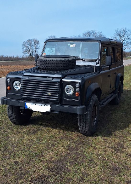 Schwarz Gebraucht 2001 Land Rover Defender S SUV | 19.500 € - Bild 1/4
