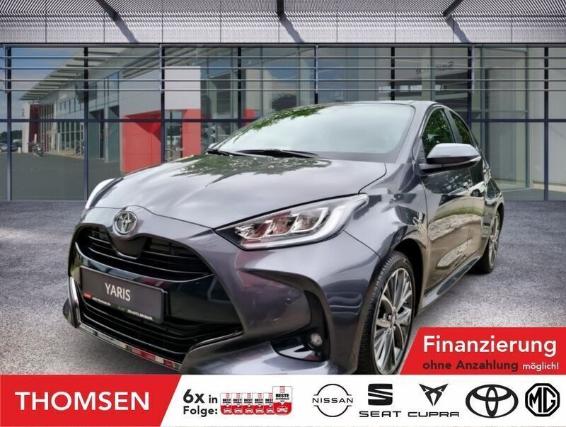 Marlin grau Gebraucht 2024 Toyota Yaris Hybrid Style Kleinwagen | 26.450 € (Fairer Preis) - Bild 1/4