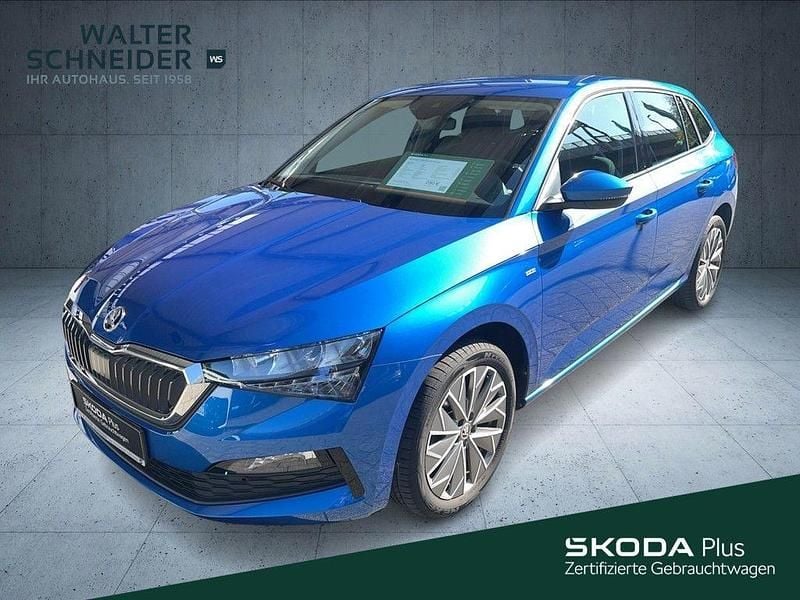 Raceblau metallic (metallic) Gebraucht 2022 Skoda Scala Clever Kleinwagen | 16.850 € (Guter Preis) - Bild 1/4