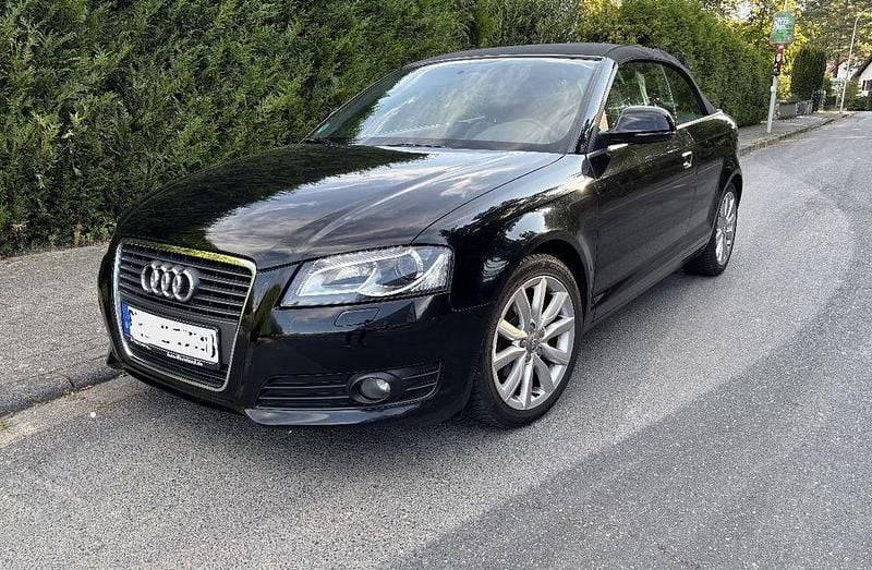 Gebraucht Audi A3 Cabriolet Ambition 105 PS (77 kW) 2010 Schwarz Cabrio