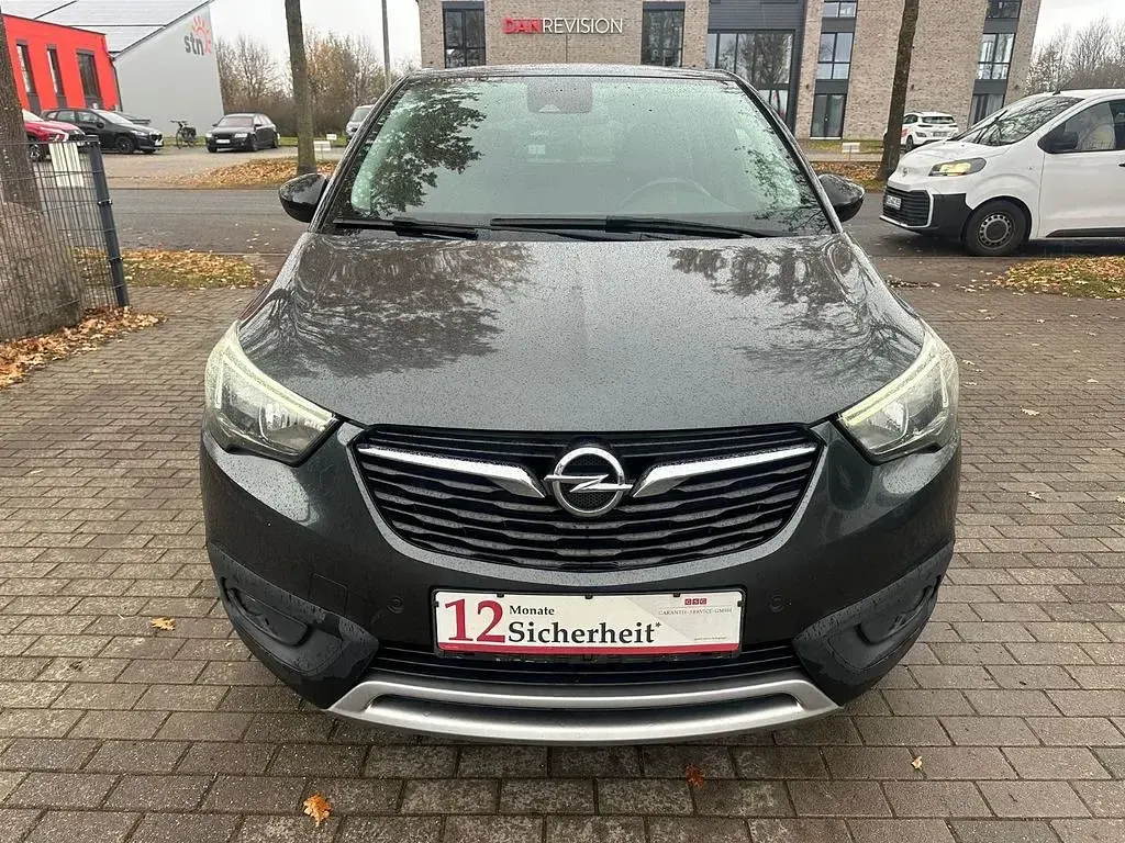 Gebraucht Opel Crossland Innovation 99 PS (72 kW) 2017 Grau SUV