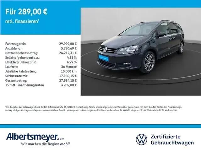 Grau Gebraucht 2020 VW Sharan Style Van / Kleinbus | 29.998 € (Fairer Preis) - Bild 1/4