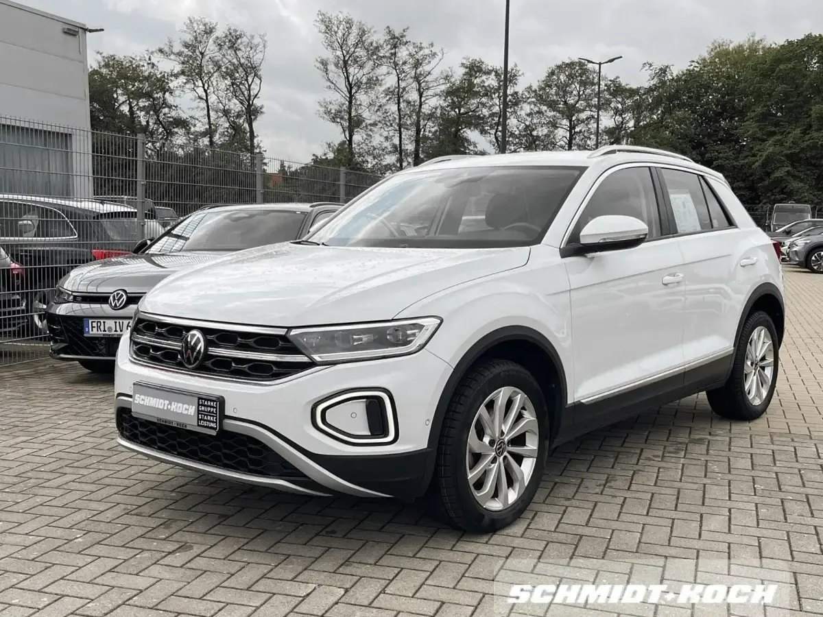 Gebraucht VW T-Roc Style 150 PS (110 kW) 2022 Pure white (weiß) SUV