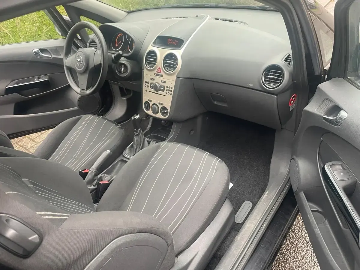 Gebraucht Opel Corsa 60 PS (44 kW) 2007 Schwarz Kleinwagen