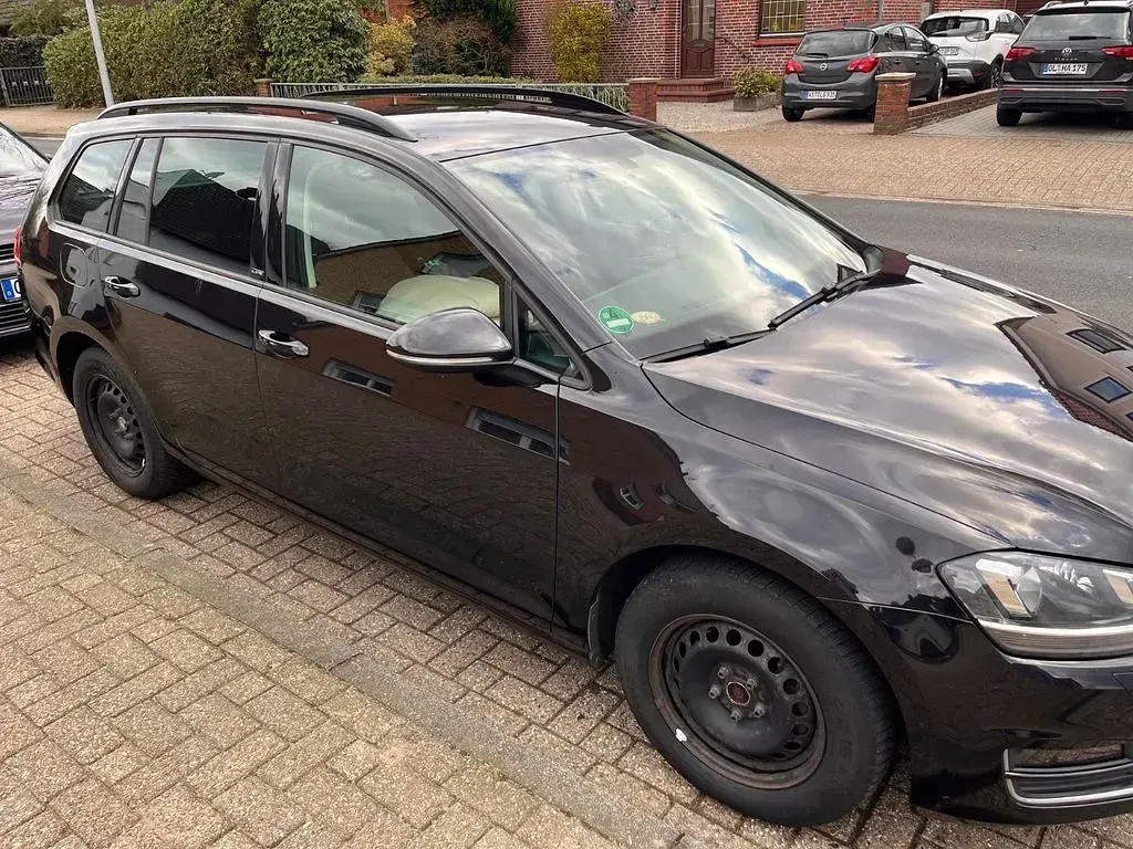 Gebraucht VW Golf VII Comfortline 150 PS (110 kW) 2017 Schwarz Kombi