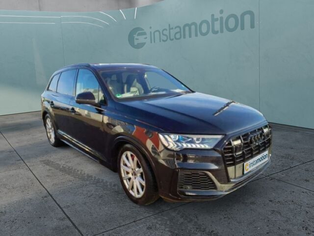 Schwarz Gebraucht 2021 Audi Q7 S-Line SUV | 59.990 € (Teuer) - Bild 1/2