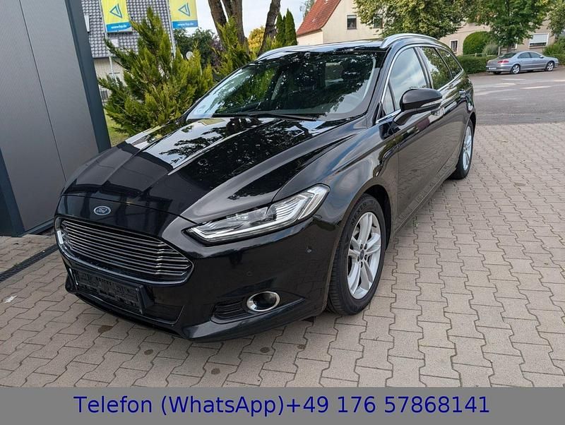 Schwarz Gebraucht 2017 Ford Mondeo Titanium Kombi | 9.393 € (Superpreis) - Bild 1/4