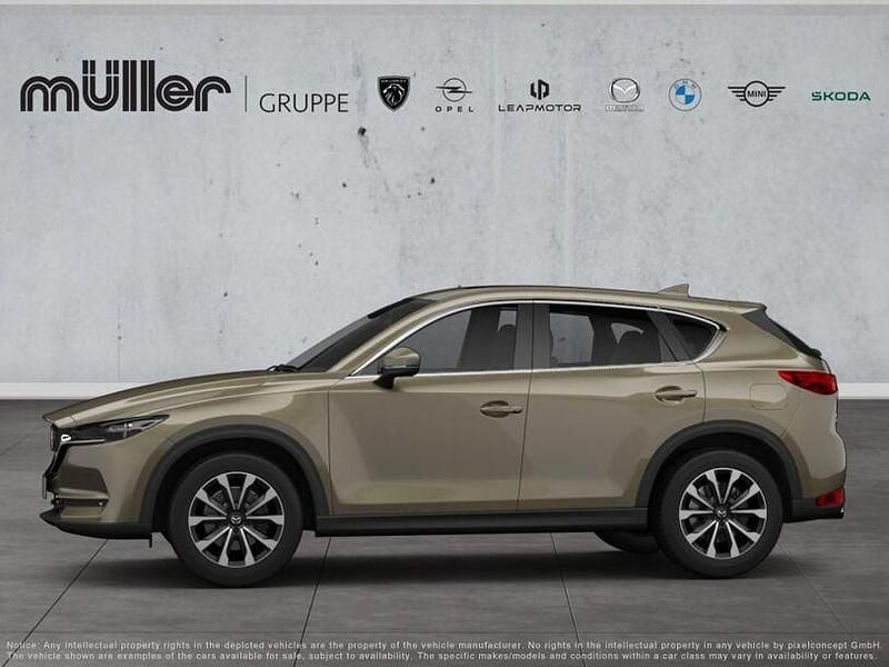Gebraucht Mazda CX-5 Newground 165 PS (121 kW) 2022 Zircon sand (metallic) SUV