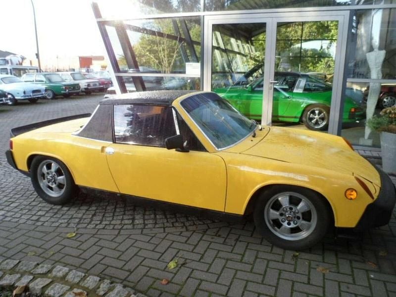 Gelb Gebraucht 1975 Porsche 914 Cabrio | 18.750 € - Bild 1/4