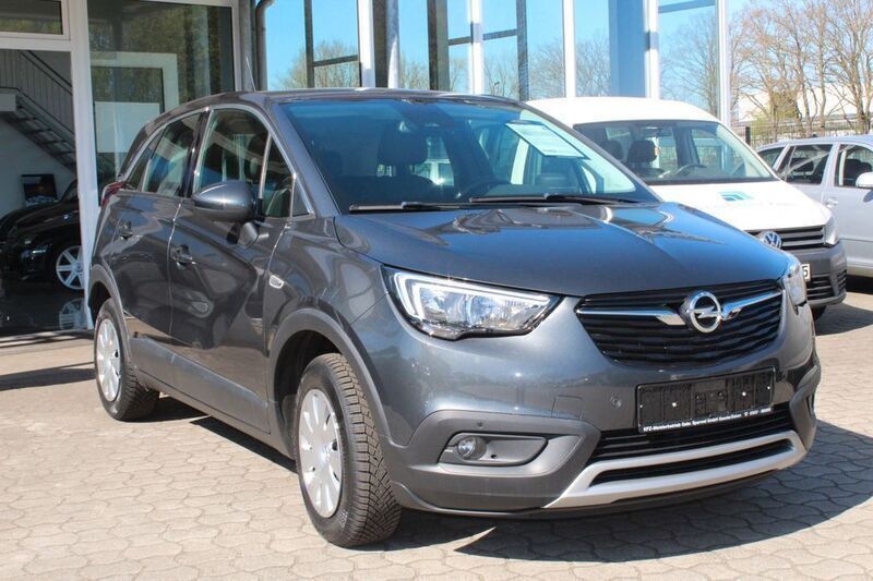 Grau Gebraucht 2018 Opel Crossland SUV | 10.200 € (Fairer Preis) - Bild 1/4
