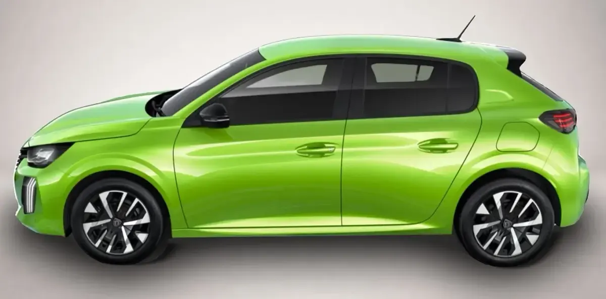 Neu Peugeot 208 Style 101 PS (74 kW) 2026 Gelb Kleinwagen