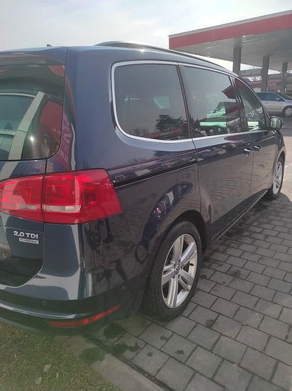 Gebraucht VW Sharan Match 170 PS (125 kW) 2013 Blau Van / Kleinbus