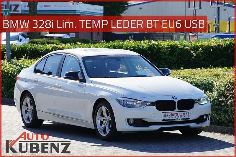 Weiß Gebraucht 2014 BMW 328 Limousine | 15.450 € (Fairer Preis) - Bild 1/4