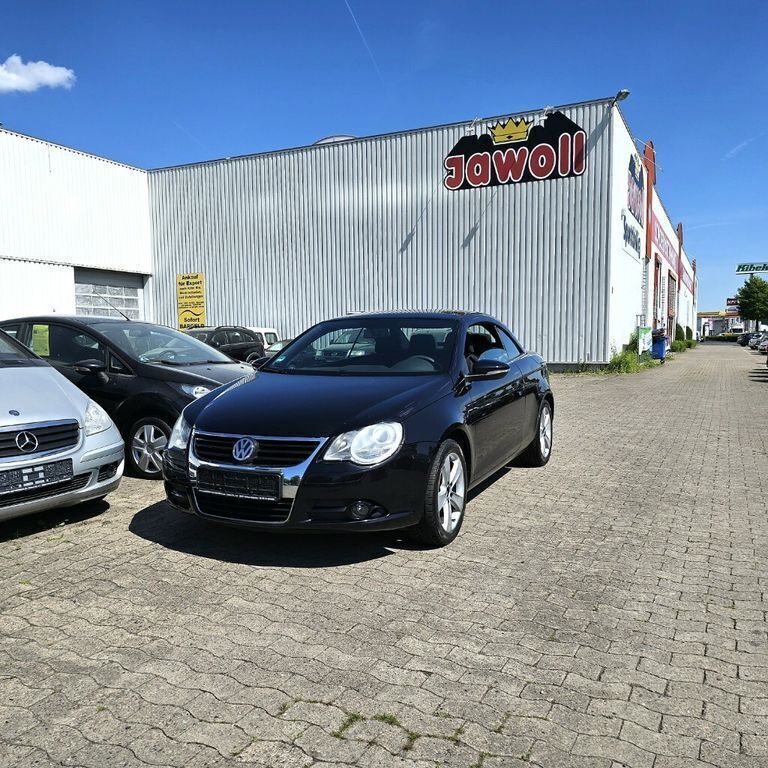 Schwarz Gebraucht 2009 VW Eos Cabrio | 2.950 € (Fairer Preis) - Bild 1/4