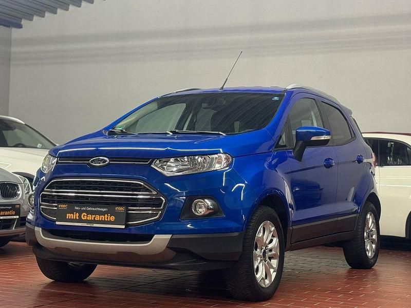 Gebraucht Ford Ecosport Titanium 125 PS (91 kW) 2017 Blau SUV