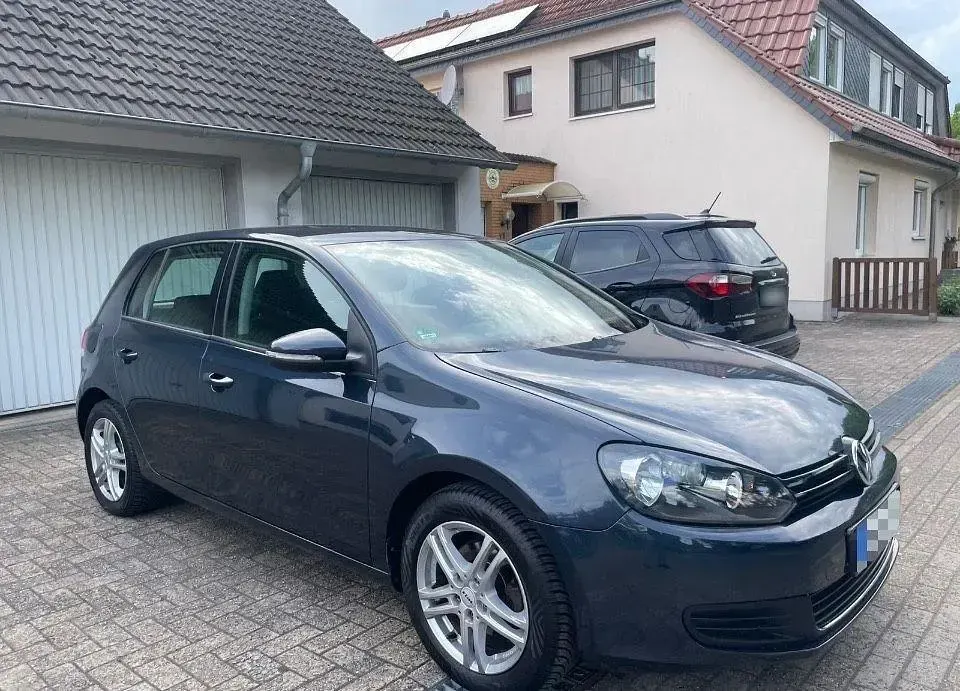 Gebraucht VW Golf VI 80 PS (58 kW) 2009 Blau Kleinwagen