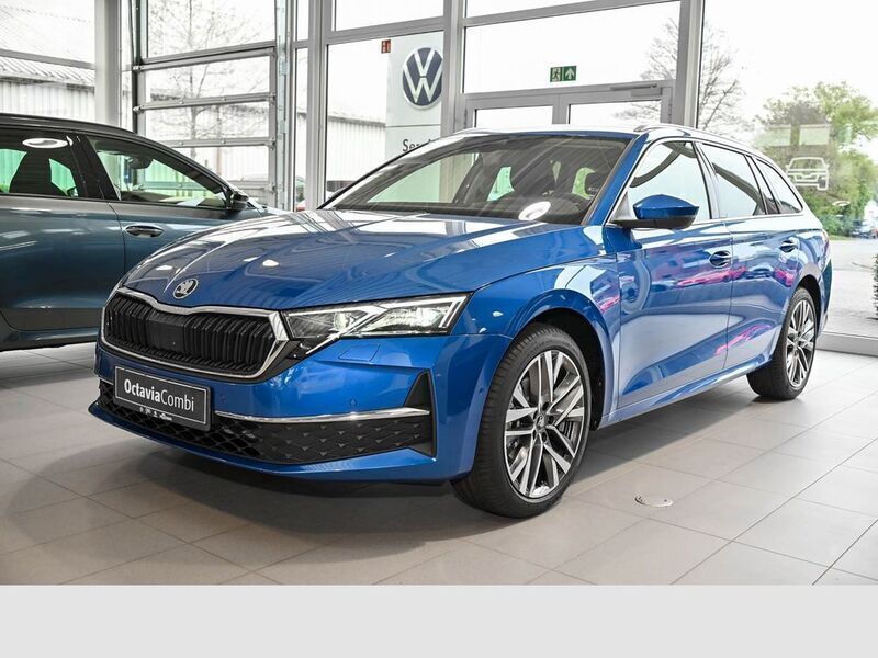 Blau Neu 2025 Skoda Octavia Selection Kombi | 42.390 € (Teuer) - Bild 1/4